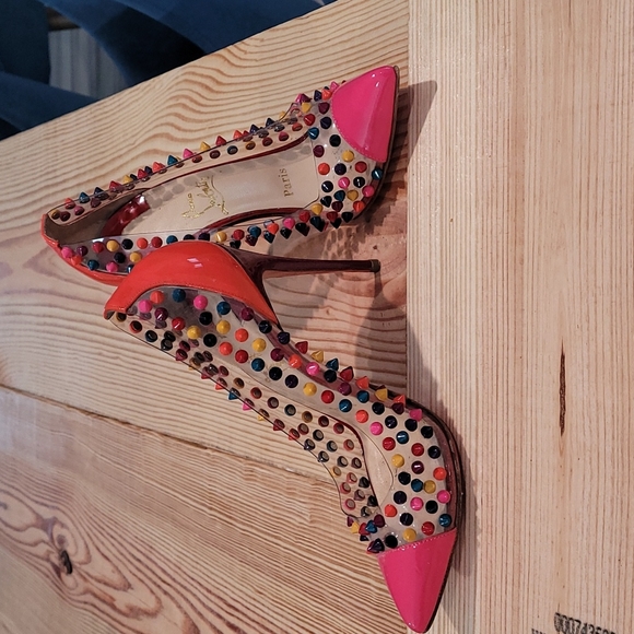 Christian Louboutin pvc spike heels - Picture 2 of 5